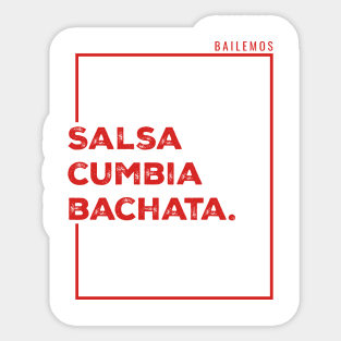 Bachata Sticker